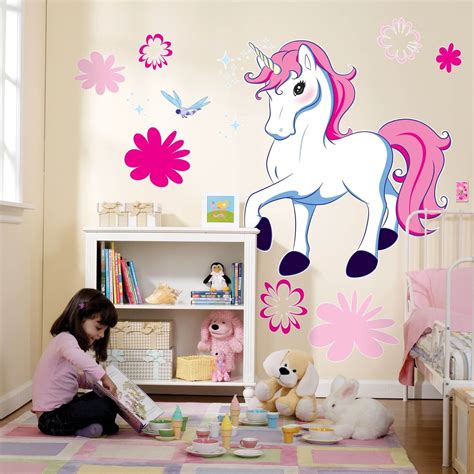Walltastic magical unicorn wall decoration
